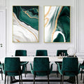 Mobile funzionale Design astratto arredamento soggiorno Verde verde