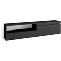 Mobile TV Skraut Home Mobile Soggiorno Ampio nero